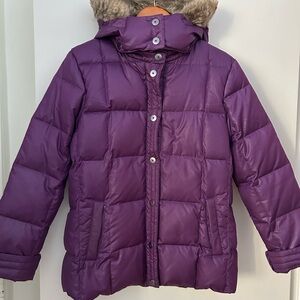 Purple Down Jacket